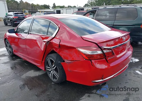 2016 Honda Accord Sport from USA, damaged, VIN 1HGCR2F64GA173276